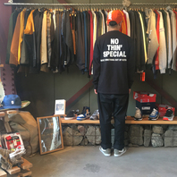 NOTHIN' SPECIAL の 2018SPRING のアイテムが入荷しました。