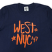 ＷＥＳＴ　ＮＹＣ　／　ＷＲＩＴＴＥＮ　ＴＥＥ　（ＮＡＶＹ）