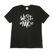 WEST NYC / WRITTEN TEE (BLACK)