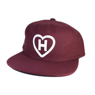 HALL OF FAME / H LOVE MELTON SNAPBACK CAP