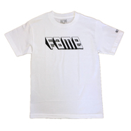 HALL OF FAME / FAME LOGO TEE (WHITE)