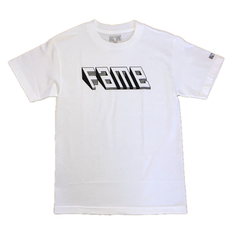 ＨＡＬＬ　ＯＦ　ＦＡＭＥ　／　ＦＡＭＥ　ＬＯＧＯ　ＴＥＥ　（ＷＨＩＴＥ）