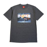 VISUAL / HERALD TEE (CHARCOAL HEATHER)