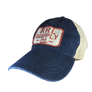 RRL RALPH LAUREN / HERRINGBONE SHOP TRUCKER CAP