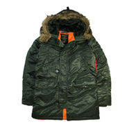 ALPHA INDUSTRIES / SLIM FIT N-3B JKT (DARK SAGE)