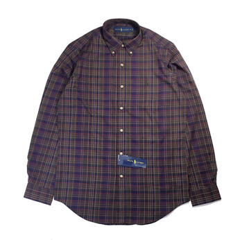 ＰＯＬＯ　ＲＡＬＰＨ　ＬＡＵＲＥＮ　／　ＰＬＡＩＤ　ＣＯＴＴＯＮ　ＴＷＩＬＬ　ＳＨＩＲＴ　（ＨＵＮＴＥＲ　ＧＲＥＥＮ　ｘ　ＢＲＯＷＮ）