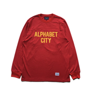 ACAPULCO GOLD / ALPHABET CITY LONG SLEEVE (RED)