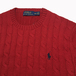 ＰＯＬＯ　ＲＡＬＰＨ　ＬＡＵＲＥＮ　／　ＣＡＢＬＥ　ＫＮＩＴ　ＳＷＥＡＴＥＲ　（ＲＥＤ）