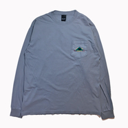 ONLY NY / CATSKILL L/S POCKET TEE (Concrete)