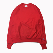 CHAMPION USA / REVERSE WEAVE CREW NECK (RED)
