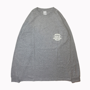 ＢＥＮＣＨ　／　ＬＯＧＯ　ＰＯＣＫＥＴ　ＬＳ　ＴＥＥ　（ＧＲＥＹ）