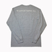 ＢＥＮＣＨ　／　ＬＯＧＯ　ＰＯＣＫＥＴ　ＬＳ　ＴＥＥ　（ＧＲＥＹ）