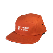 NOTHIN' SPECIAL / OUT OF NOTHING 5-PANEL CAMP CAP (ORANGE)