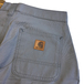 ＣＡＲＨＡＲＴＴ　ＵＳＡ　／　ＣＡＮＶＡＳ　ＣＥＬＬＰＨＯＮＥ　ＷＯＲＫ　ＳＨＯＲＴＳ　（ＧＲＥＹ）