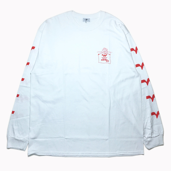 ＷＡＣＫ　ＷＡＣＫ　／　”ＢＬＡＣＫ　ＭＩＬＫ”　ＬＯＮＧ　ＳＬＥＥＶＥ　ＴＥＥ　（ＷＨＩＴＥ）