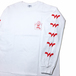 ＷＡＣＫ　ＷＡＣＫ　／　”ＢＬＡＣＫ　ＭＩＬＫ”　ＬＯＮＧ　ＳＬＥＥＶＥ　ＴＥＥ　（ＷＨＩＴＥ）