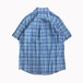 ＣＨＡＰＳ　／　Ｐｌａｉｄ　Ｂｕｔｔｏｎ　Ｄｏｗｎ　Ｌｉｎｅｎ　Ｓｈｉｒｔ　（ＢＬＵＥ）