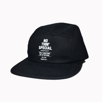 ＮＯＴＨＩＮ’　ＳＰＥＣＩＡＬ　／　ＬＯＧＯ　５－ＰＡＮＥＬ　ＣＡＭＰ　ＣＡＰ　（ＢＬＡＣＫ）