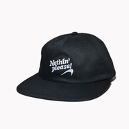 NOTHIN' SPECIAL / NOTHIN' PLEASE 6-PANEL CAP (BLACK)
