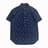 POLO RALPH LAUREN / SHARK HALF BUTTON SHIRT