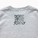 ＢＥＮＣＨ　／　ＣＯＬＬＥＧＥ　ＬＯＧＯ　ＴＥＥ　（ＳＩＬＶＥＲ　ＧＲＥＹ）