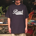 ＢＥＮＣＨ　／　ＣＯＦＦＥＥ　ＬＯＧＯ　ＴＥＥ　（ＮＡＶＹ）