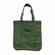 BENCH / COFFEE LOGO TOTE BAG (OLIVE)