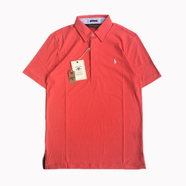 POLO GOLF (RALPH LAUREN) / PIMA LISLE POLO SHIRT (CORAL)