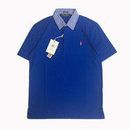 POLO GOLF (RALPH LAUREN) / PIMA LISLE POLO SHIRT (BLUE)