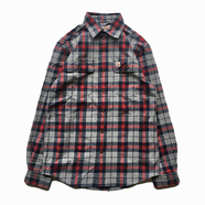 CARHARTT / PLAID FLANNEL SHIRT (NAVY)