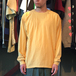 ＣＯＭＦＯＲＴ　ＣＯＬＯＲＳ　／　ＧＡＲＭＥＮＴ　ＤＹＥＤ　ＬＳ　ＴＥＥ　（ＭＵＳＴＡＲＤ）