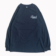 BENCH / SMALL COFFEE LOGO LS TEE (NAVY)