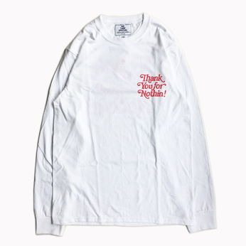 ＮＯＴＨＩＮ’　ＳＰＥＣＩＡＬ　／　ＴＨＡＮＫ　ＹＯＵ　ＬＯＮＧ　ＳＬＥＥＶＥ　ＴＥＥ　（ＷＨＩＴＥ）