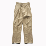 UNIVERSAL OVERALL / 2 TUCK PANTS (KHAKI)