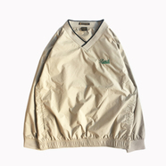 BENCH / SMALL COFFEE LOGO NYLON WINDBREAKER (SAND)