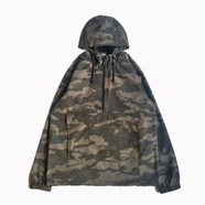 INDEPENDENT TRADING / NYLON ANORAK JACKET (CAMO)