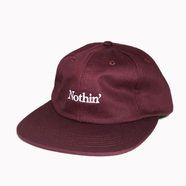NOTHIN' SPECIAL / NOTHIN'SPECIAL 6-PANEL CAP (BURGUNDY)