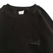 ＢＥＮＣＨ　／　Ｅｍｂｒｏｉｄｅｒｙ　ＬＯＧＯ　ＣＲＥＷ　ＮＥＣＫ　（ＢＬＡＣＫ）