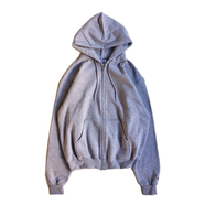 CHAMPION USA / ECO FLEECE ZIP HOODY (GREY)