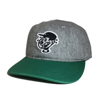 ＤＥＣＡＤＥＳ　ＨＡＴ　／　ＷＯＲＲＩＥＤ　ＲＥＣＯＲＤＳ　ＣＡＰ　（ＧＲＥＹｘＧＲＥＥＮ）