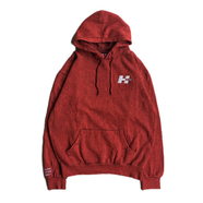 H33M / Mineral Wash Logo Hoody (RED)