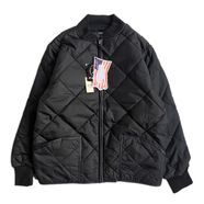 ROTHCO / Diamond Quilted Flight Jacket (BLACK)