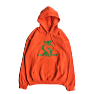 WACK WACK / GREEN CHIP HOODY (ORANGE)