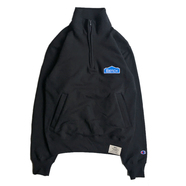 BENCH / LOWE'S QUARTER ZIP PULLOVER (BLACK)