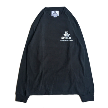 ＮＯＴＨＩＮ’　ＳＰＥＣＩＡＬ　／　ＬＯＧＯ　ＬＳ　ＴＥＥ　（ＢＬＡＣＫ）