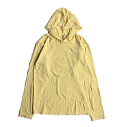 COMFORT COLORS / GARMENT DYED HOODED LS TEE (BUTTER)