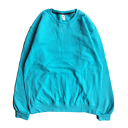 FRUIT OF THE LOOM / 7.2oz SOFSPUN CREW NECK (SCUBA BLUE)