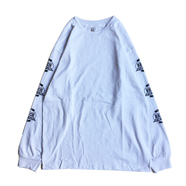 BENCH / LOGO LS TEE (WHITE)