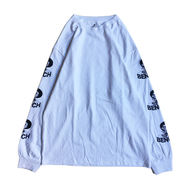 BENCH / AFRO LOGO LS TEE (WHITE)