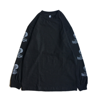 ＢＥＮＣＨ　／　ＡＦＲＯ　ＬＯＧＯ　ＬＳ　ＴＥＥ　（ＢＬＡＣＫ）